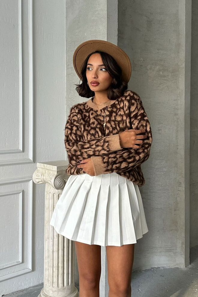 Pull Douillet Léopard