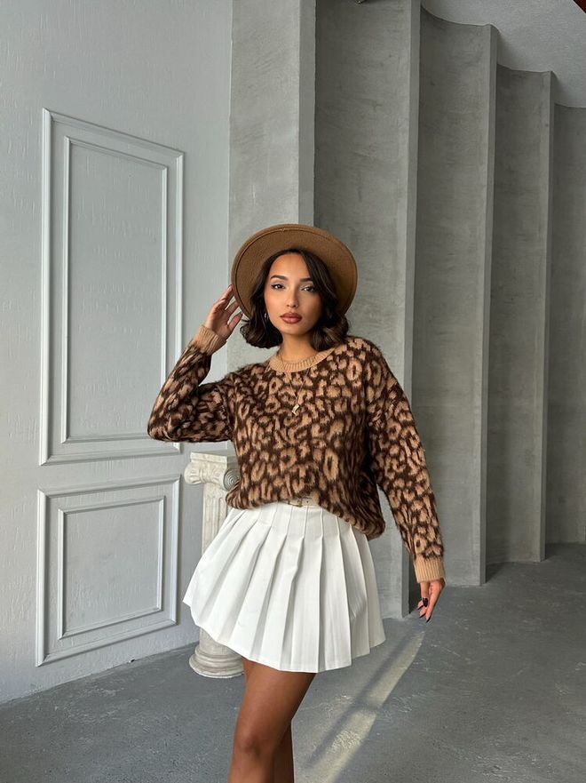 Pull Douillet Léopard