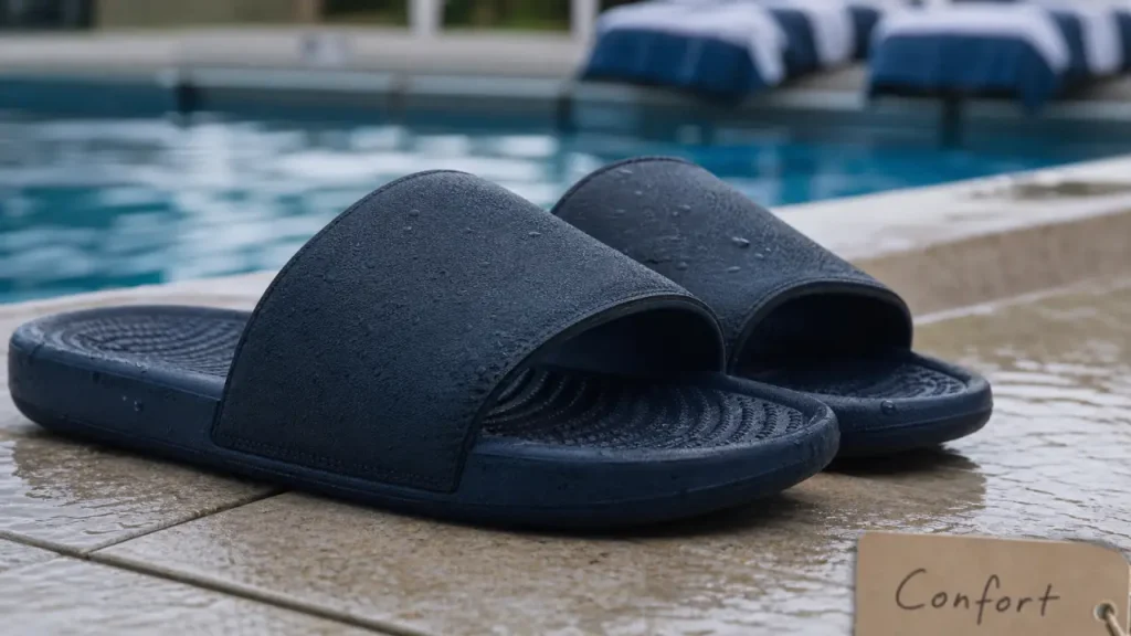 Claquettes confortables : semelle, maintien et adhérence pour choisir sans se tromper