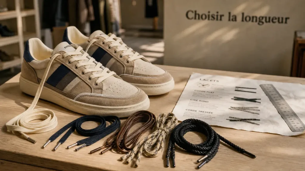 Où acheter des lacets : site spécialisé, enseigne sport ou marchand de chaussures ?