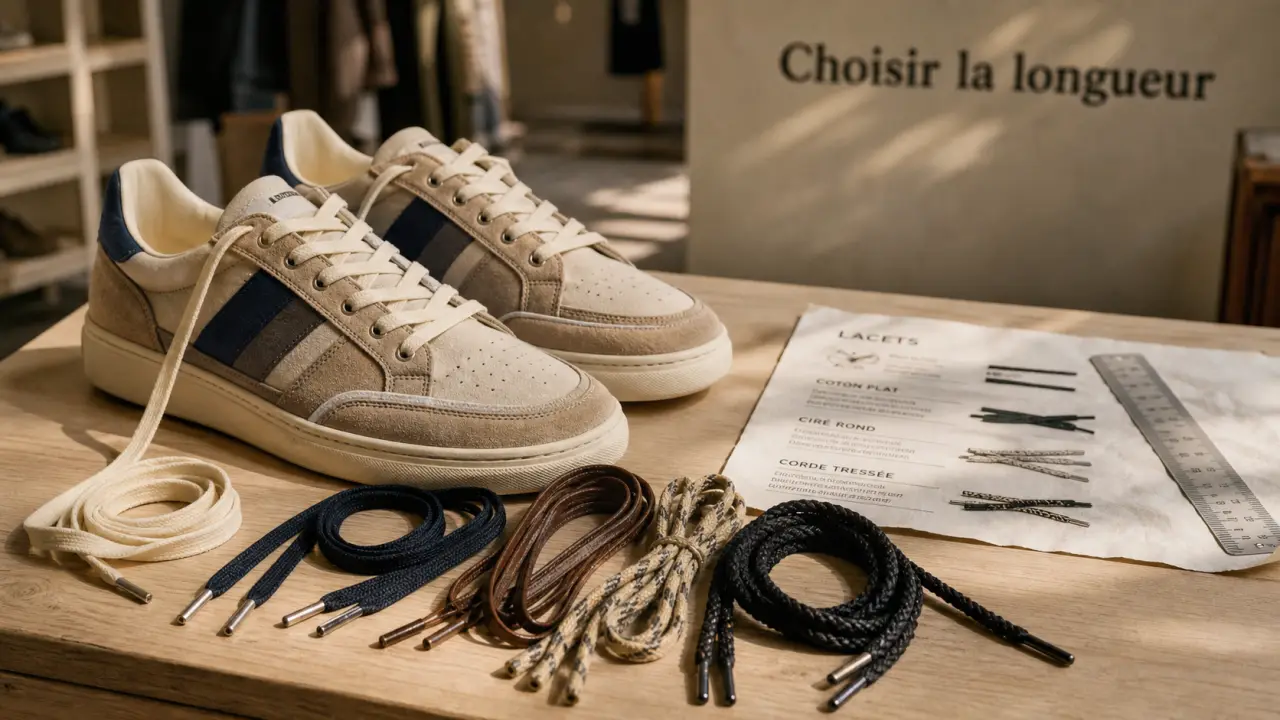 Où acheter des lacets : lacets pour sneakers en boutique, longueurs et types