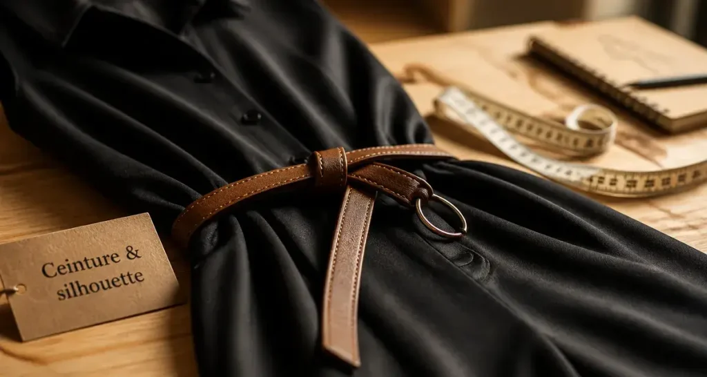 Ceinture pour combinaison : quelle largeur et position choisir selon votre silhouette ?