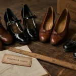 Chaussures femme vintage : escarpins, mary-jane et bottines sur parquet