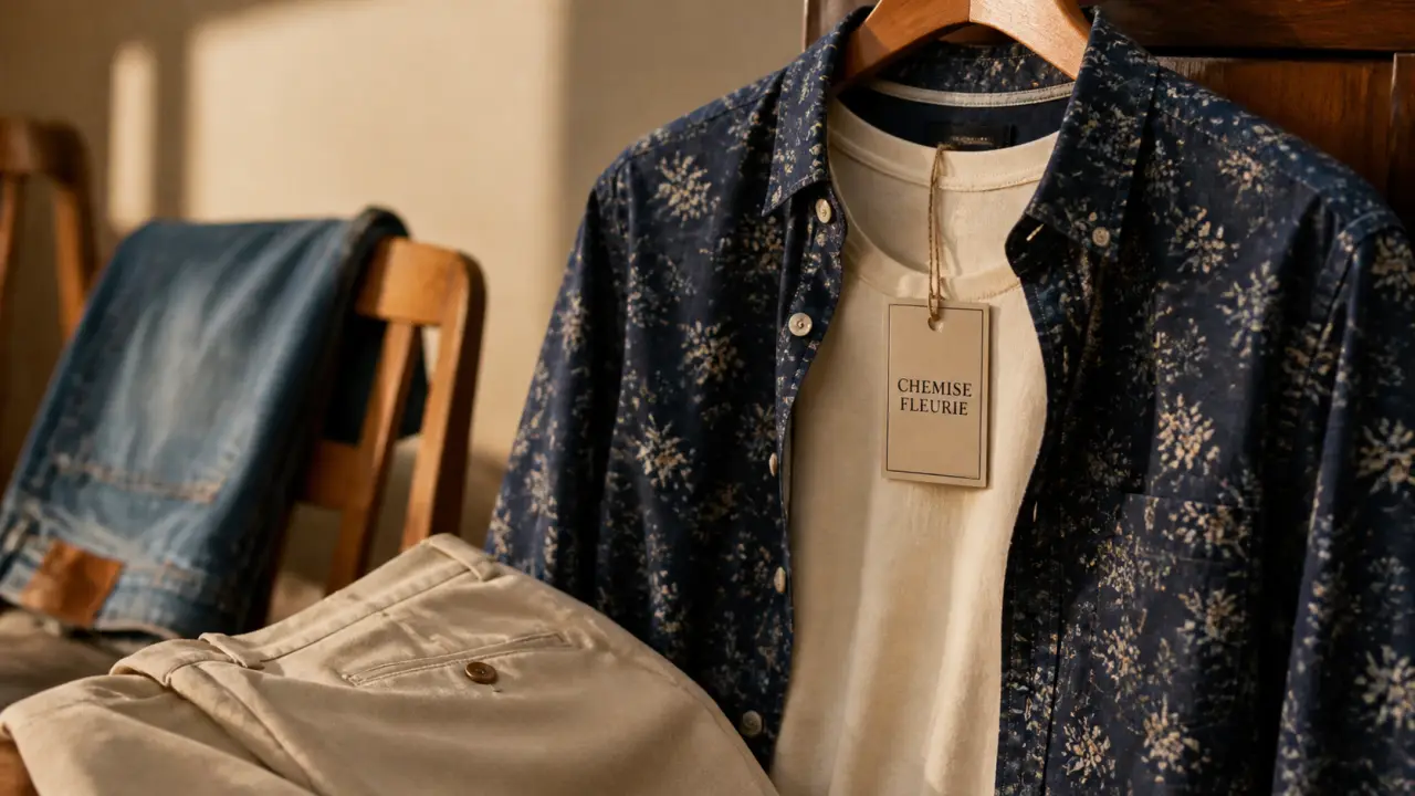 Chemise a fleurs : motifs et associations mode