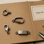 Types de fermoir collier : mousqueton, toggle ou magnétique, sécurité