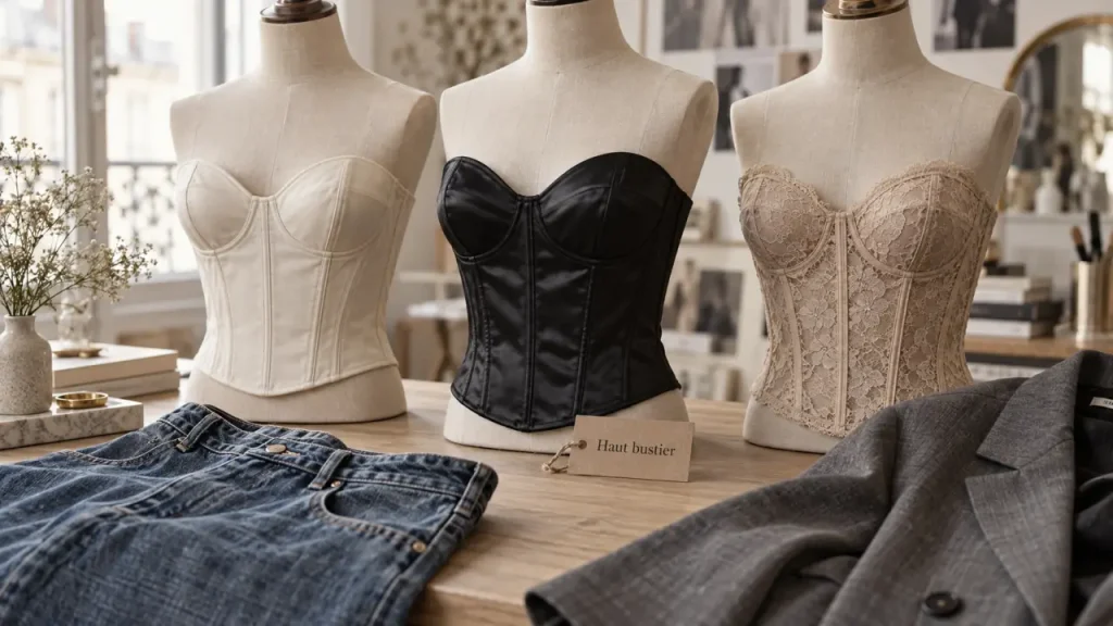 Haut bustier : comment choisir la coupe, le maintien et la matière adaptés ?