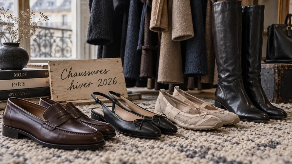 Chaussures hiver 2026 : six modèles pour conjuguer style, confort et météo