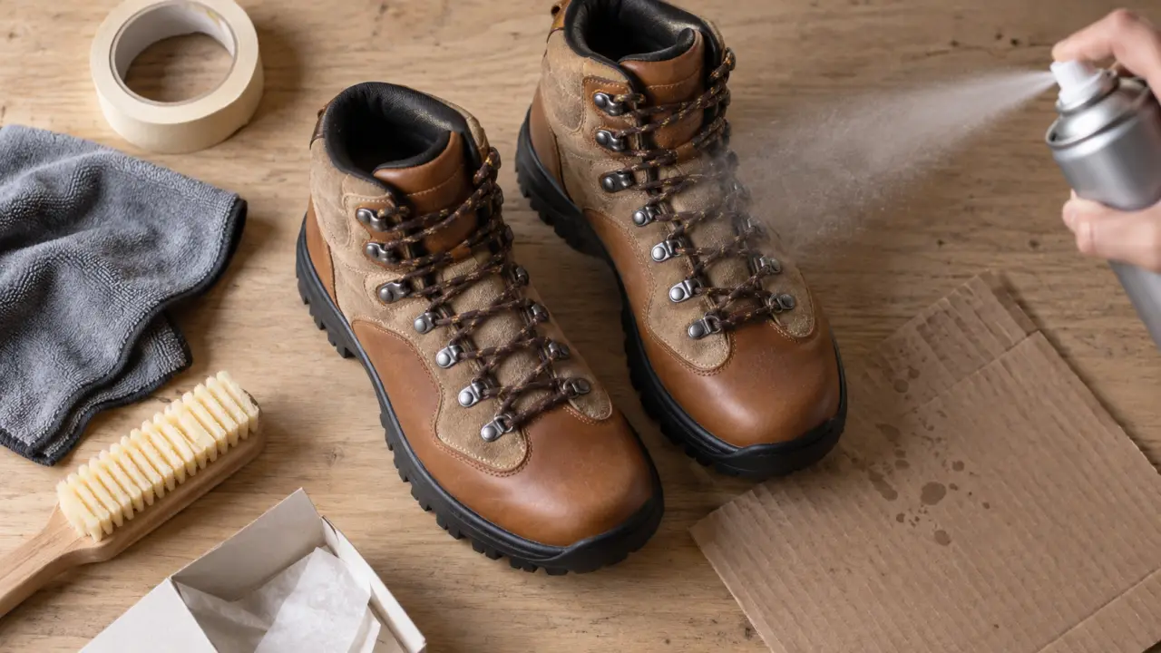 Imperméabiliser chaussure : daim et cuir, produits et brosse